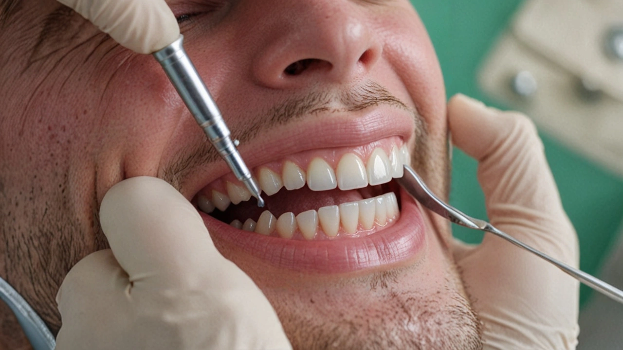 Jak účinně bojovat se zubním kamenem pod dásní