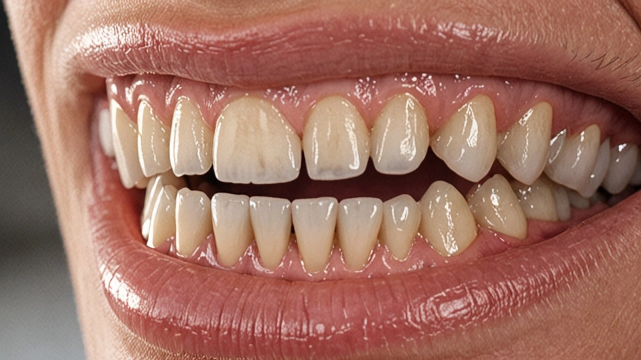 Jak vypadají zuby bez zubní skloviny