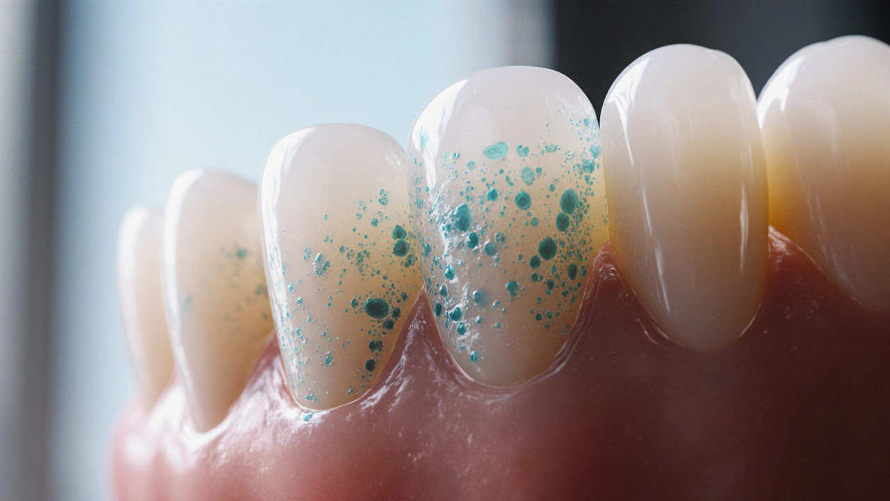 Zubní plak: Jak vzniká a jak přispívá ke vzniku zubního kazu
