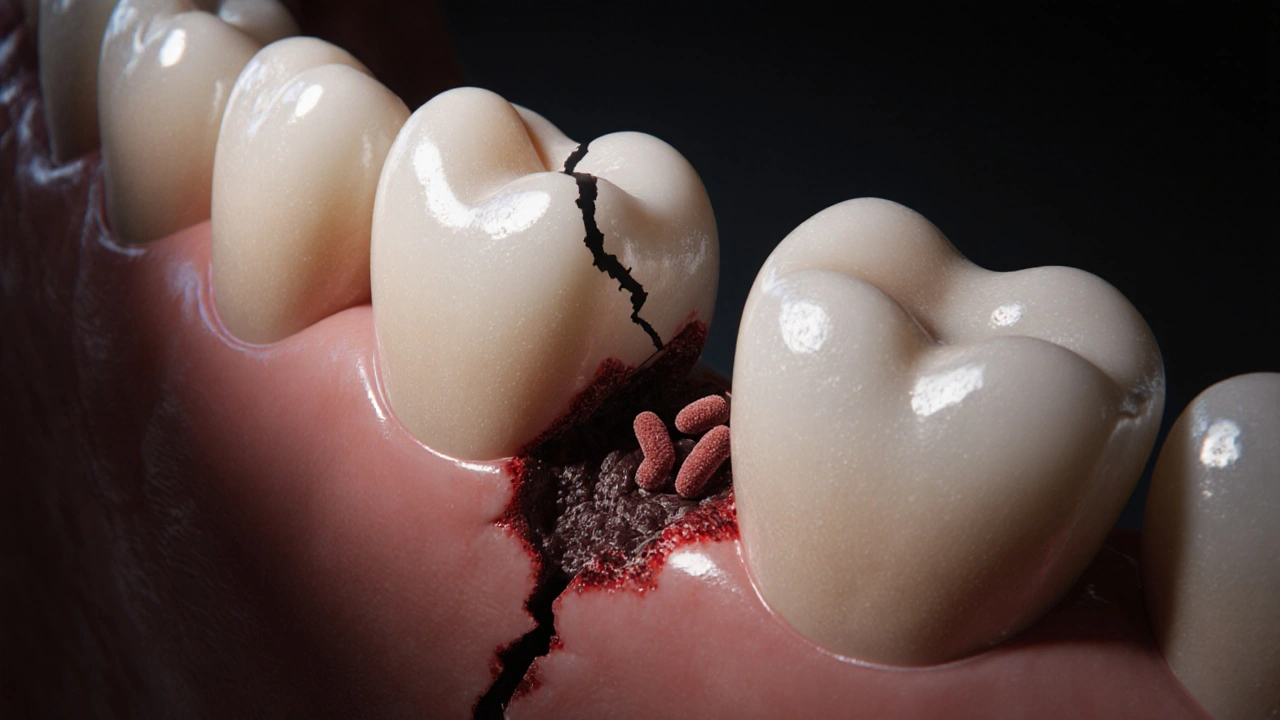 Co se stane s otevřeným zubem? Jak se rozvíjí prasklina a co s tím dělat