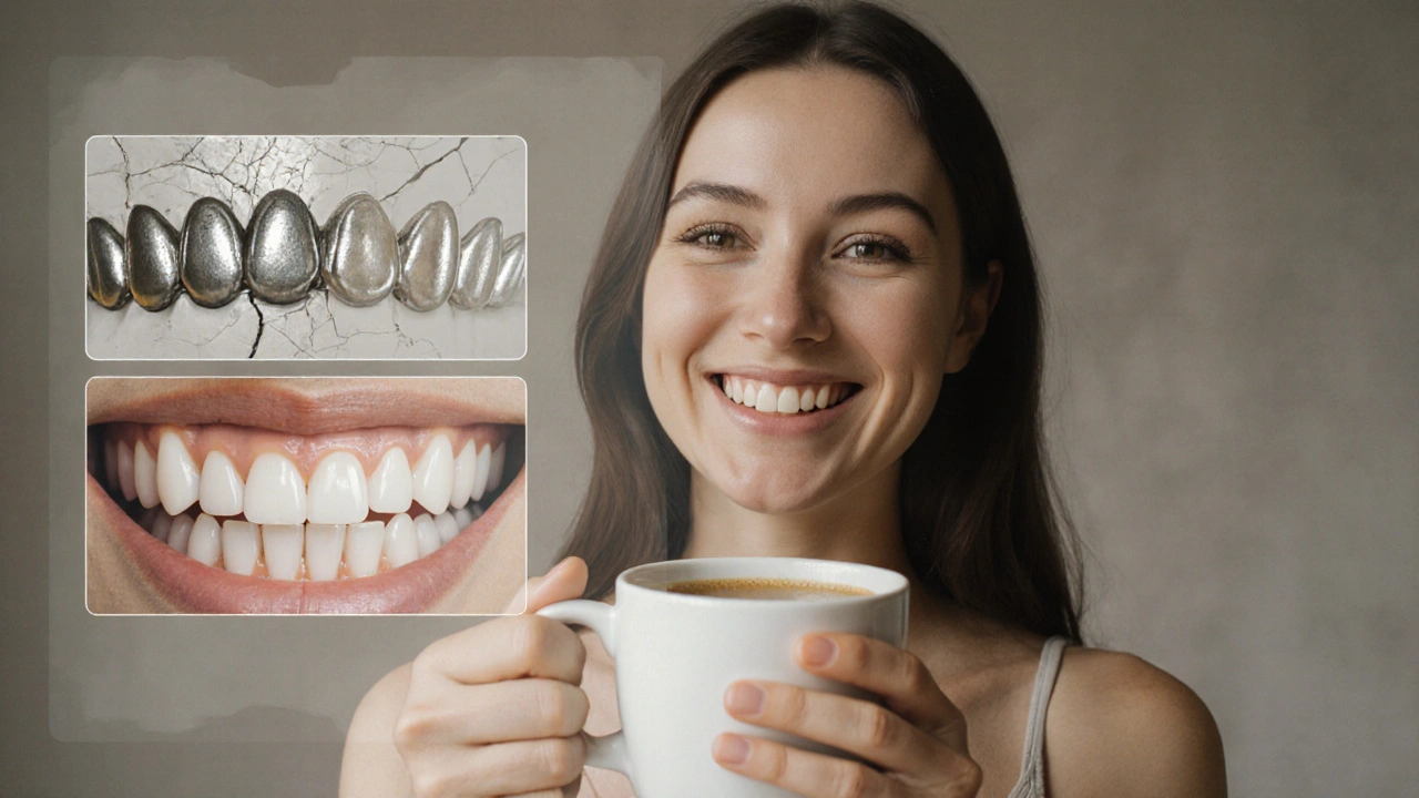 Přehled keramických zubů s přednostmi před kovovými náhradami