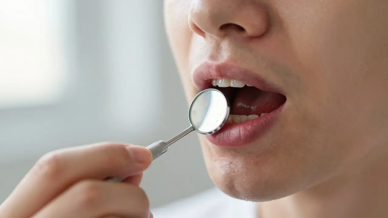 Dentální zrcátko: Jak ho používat pro kontrolu stavu zubních zánětů