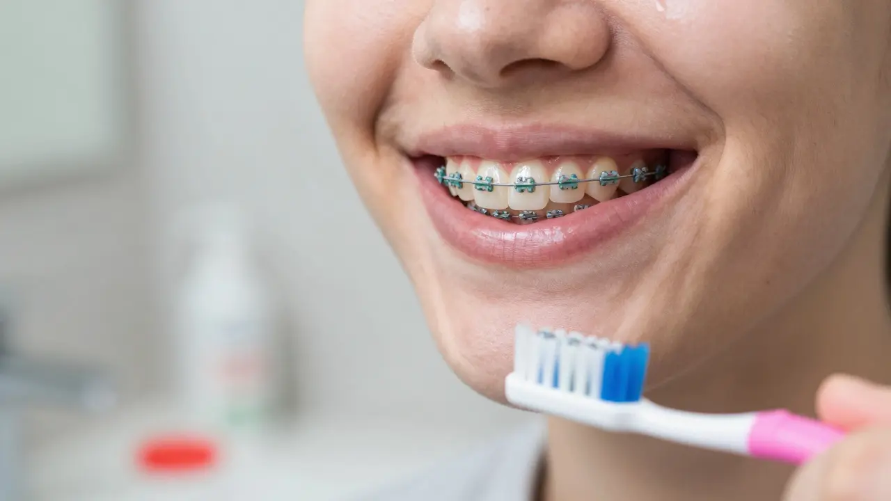 Jak poznat, že máte správně vyčištěné zuby při nošení rovnátek