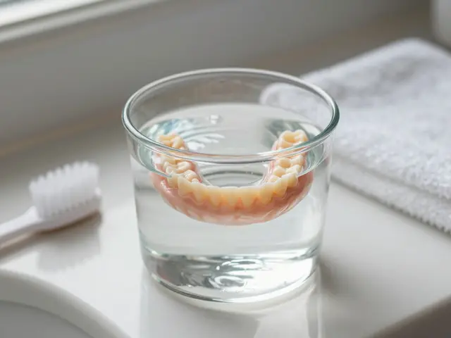 Jak ukládat zubní náhradu: pravidla, která prodlouží životnost nasazovacích zubů