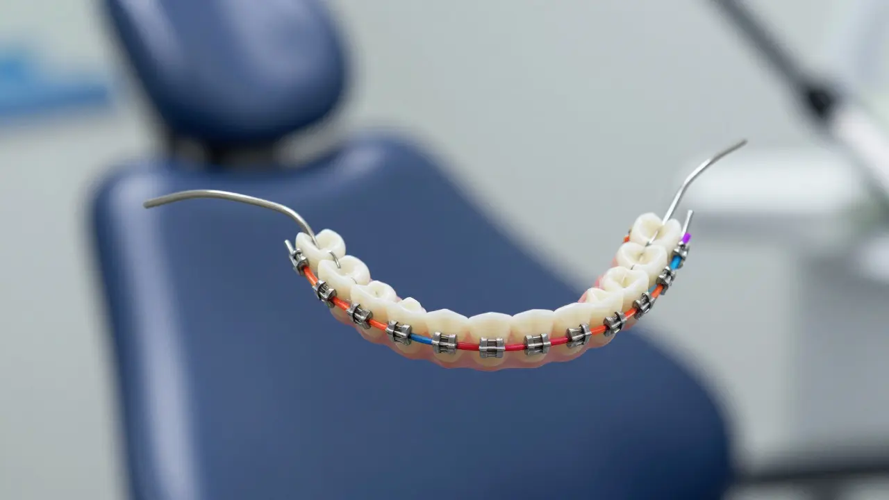 Co je zubní oblouk a jak funguje u rovnátek?