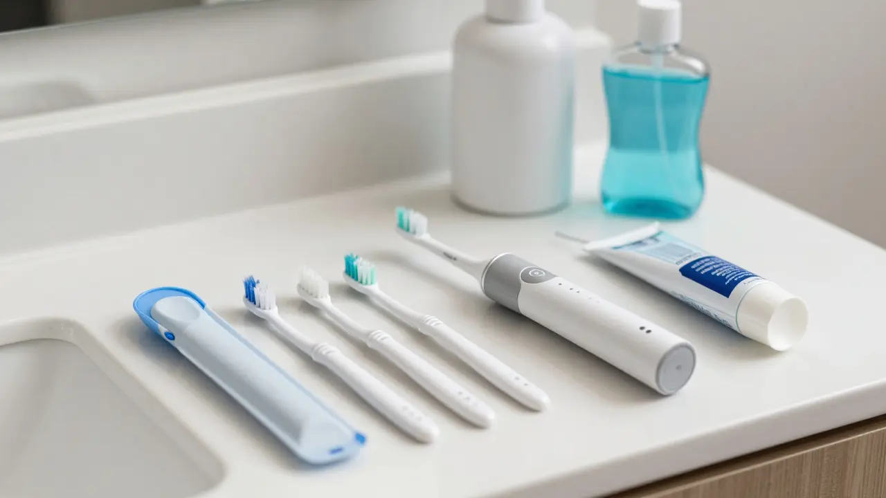 Hygienické pomůcky pro prevenci zubního kamene