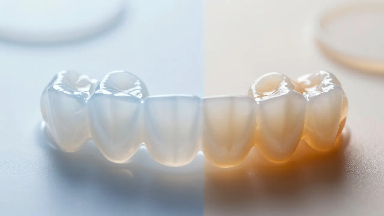 Srovnání porcelánové a kompozitní materiály pro fazety